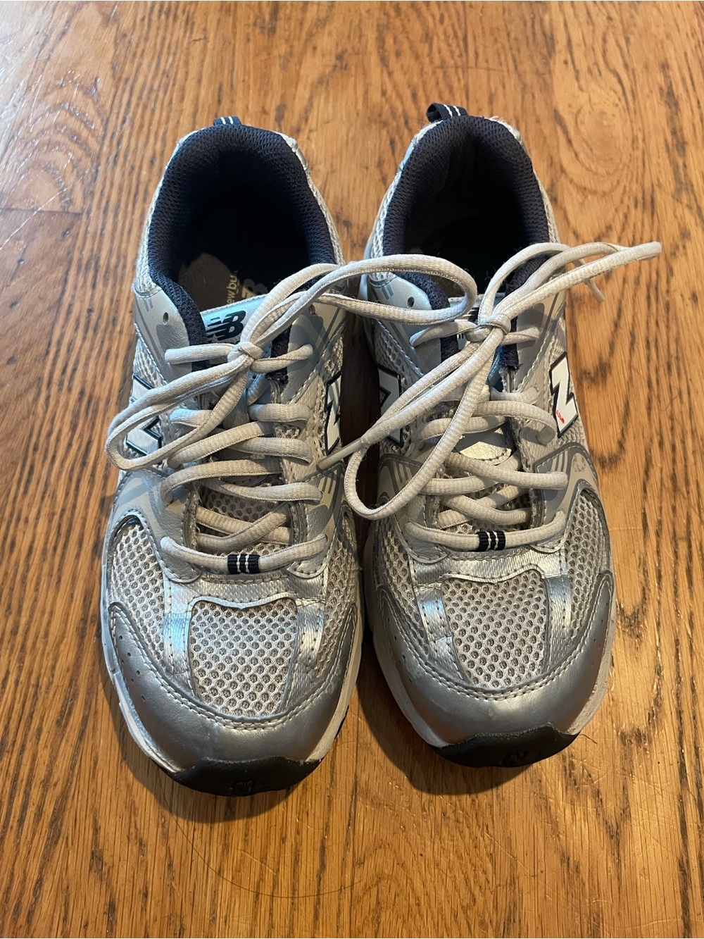 New Balance 530 silver sneakers W5.5 #newbalance #running